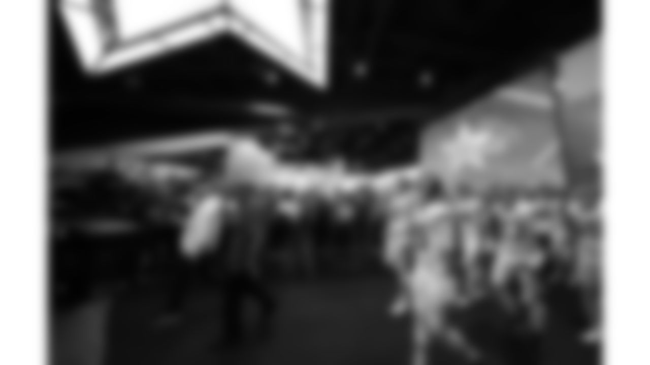 The team prior to a week 13 NFL football game against the Dallas Cowboys on Thursday, November 27, 2025 in Arlington, TX.