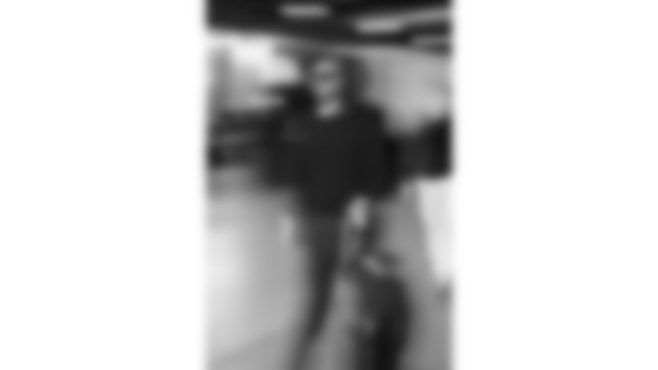 Kansas City Chiefs defensive tackle Jerry Tillery (99) arrives prior to a week 11 NFL Football game against the Denver Broncos on Sunday, November 16, 2025 in Denver, Colorado.