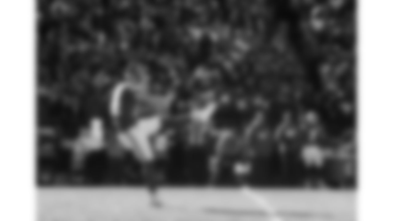 Kansas City Chiefs punter Matt Araiza (14) punts during a week 15 NFL football game against the Los Angeles Chargers, Sunday, December 14, 2025 in Kansas City, MO.