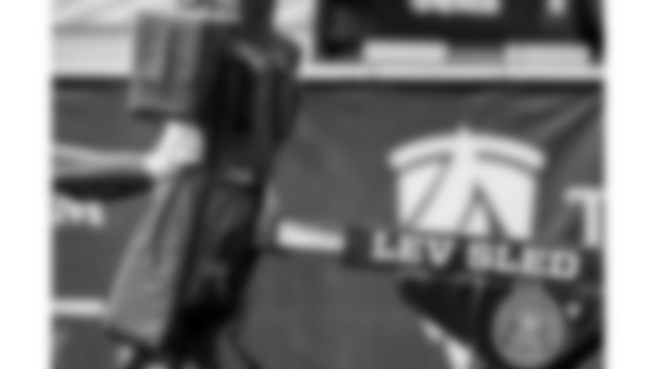 A Lev Sled during practice on Thursday, October 9, 2025 in Kansas City, MO.