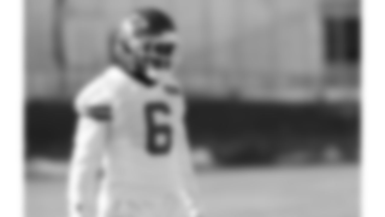 Kansas City Chiefs safety Bryan Cook (6) during week 14 practice on Friday December 5, 2025 in Kansas City, MO.