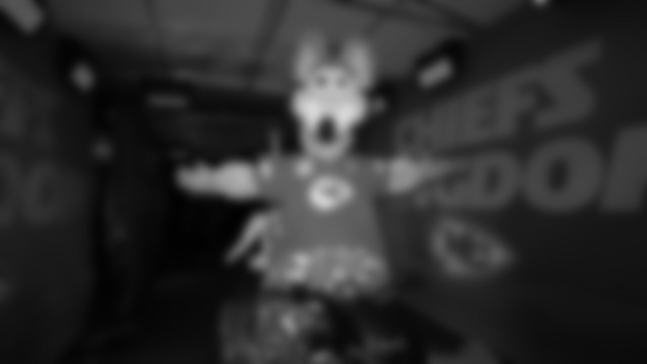 KC Wolf during a week 7 NFL Football game against the Las Vegas Raiders on Sunday, October 19, 2025.