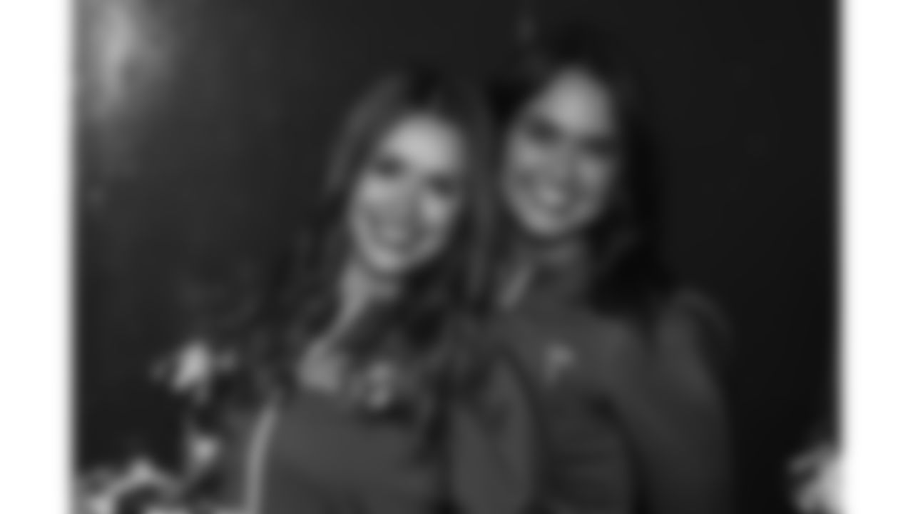 The Kansas City Chiefs Cheerleaders and Entertainment teams prior to a week 17 NFL Football game against the Denver Broncos on December 25, 2025 in Kansas City, MO.