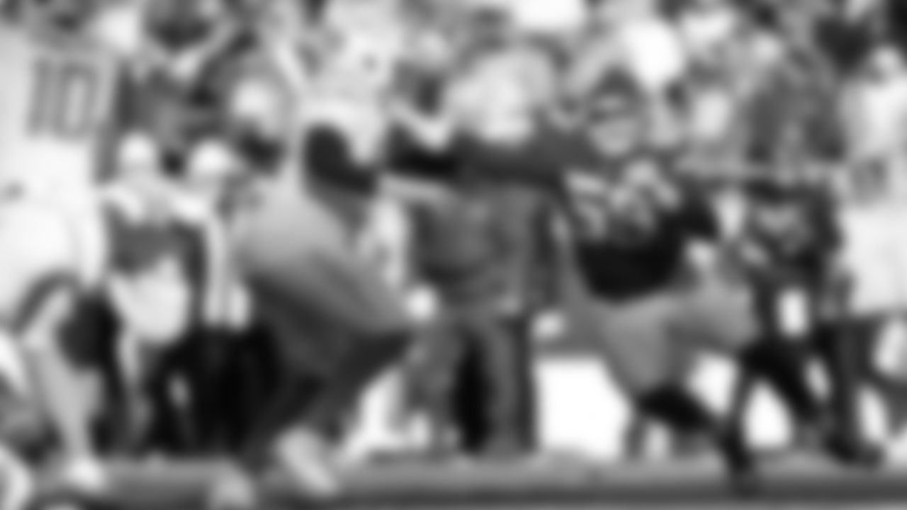 Kansas City Chiefs defensive end George Karlaftis (56) in position during an NFL week 15 matchup against the Los Angeles Chargers, Sunday December 14, 2025.