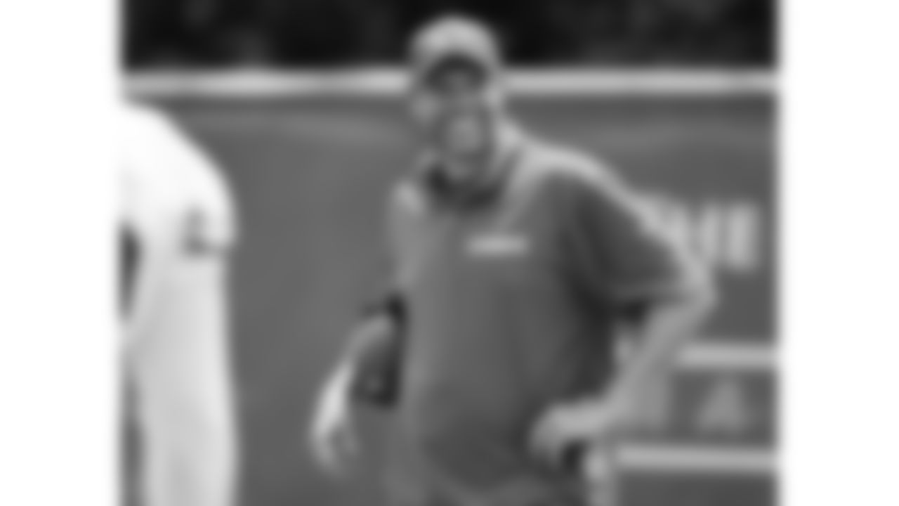 Kansas City Chiefs Linebackers Coach Brendan Daly during phase 3 of OTAs on Monday June 2, 2025 in Kansas City, MO.