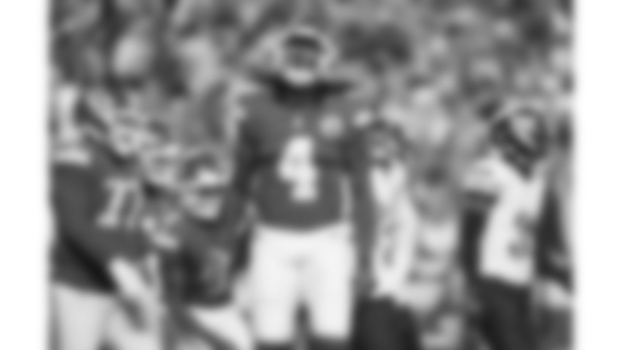 Kansas City Chiefs wide receiver Rashee Rice (4) screams in celebration of a touchdown during a week 8 NFL Football game against the Washington Commanders on Monday, October 27, 2025 in Kansas City, MO.