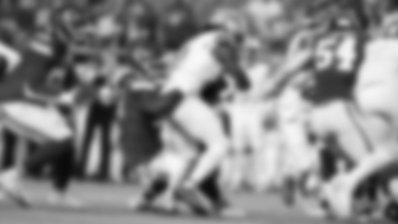 Kansas City Chiefs defensive end Mike Danna (51) makes a tackle during a week 6 NFL Football game against the Detroit Lions on Sunday, October 12, 2025 in Kansas City, MO.