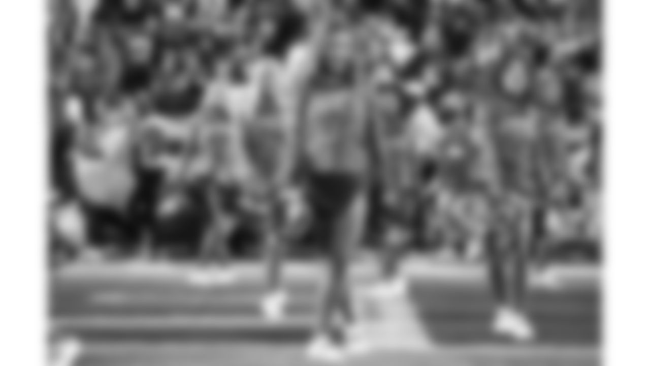 A Kansas City Chiefs Cheerleader during a week 8 NFL football game against the Washington Commanders, Monday, October 27, 2025, in Kansas City, MO.