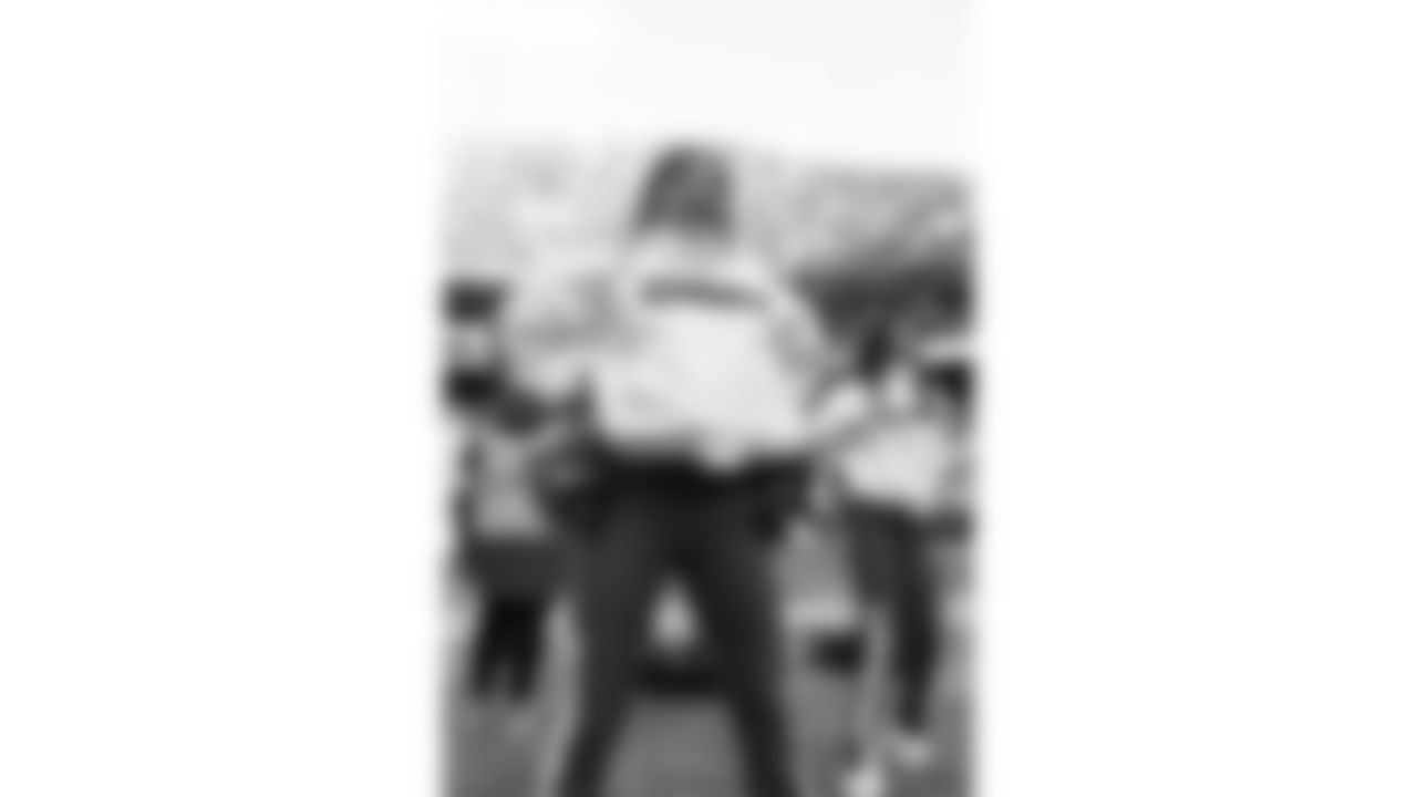 Kansas City Chiefs Cheerleaders perform during a week 15 NFL Football game against the Los Angeles Chargers on Sunday, December 14, 2025 in Kansas City, MO.