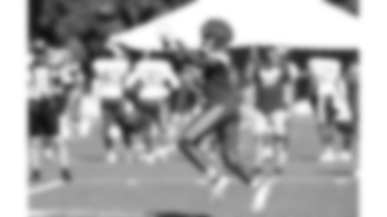 Kansas City Chiefs wide receiver Tyquan Thornton (2) catches a pass during training camp on day 7 of practice Tuesday, July 29, 2025.