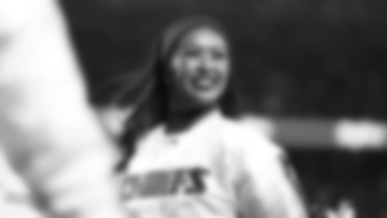 Kansas City Chiefs Cheerleaders perform during a week 14 NFL Football game against the Houston Texans on Sunday, December 7, 2025 in Kansas City, MO.