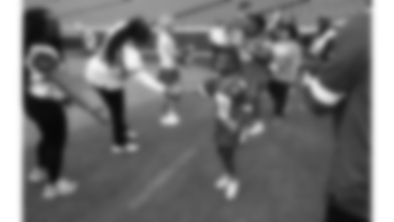 The Kansas City Chiefs host the All Abilities Football Clinic with Special Olympics and YMCA at Arrowhead Stadium on Tuesday, September 16, 2025.