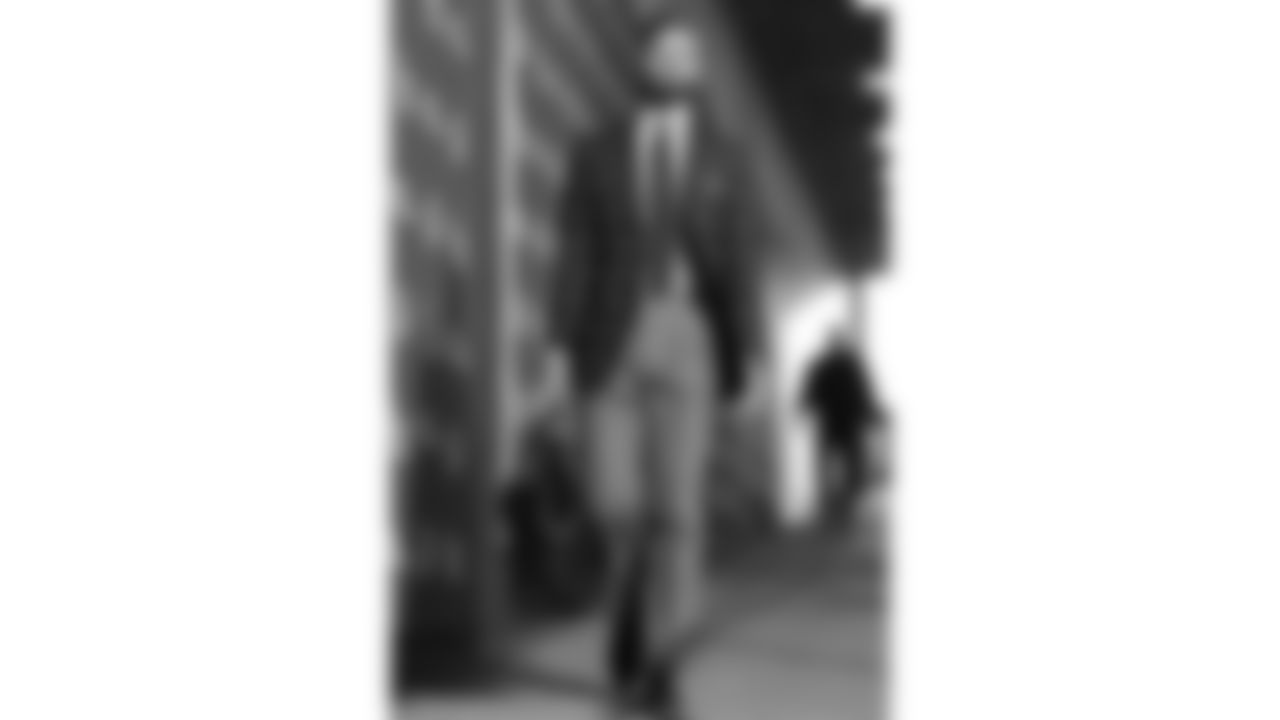 Kansas City Chiefs kicker Harrison Butker (7) arrives prior to an NFL week 14 matchup against the Houston Texans, Sunday December 7, 2025.