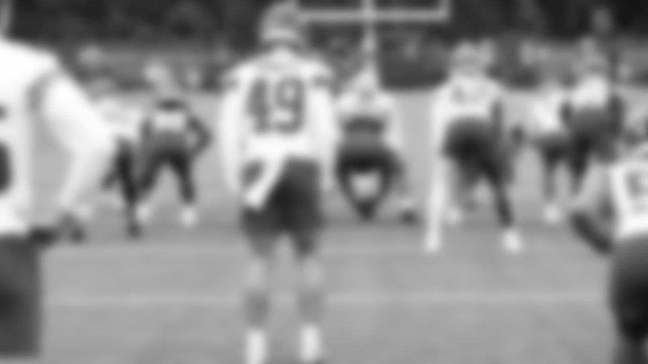 The Kansas City Chiefs during rookie mini camp on Saturday May 4, 2024.