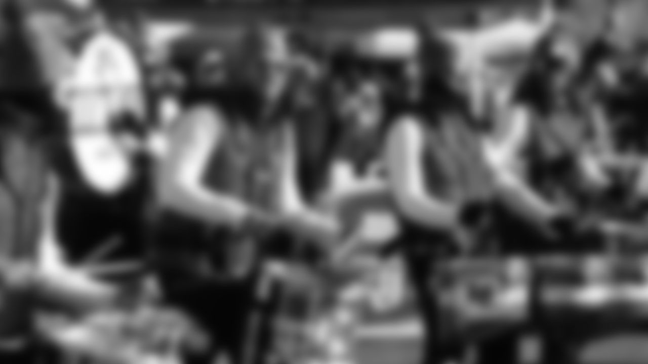 KC Rumbler in the parade prior to an NFL week 15 matchup against the Los Angeles Chargers, Sunday December 14, 2025.