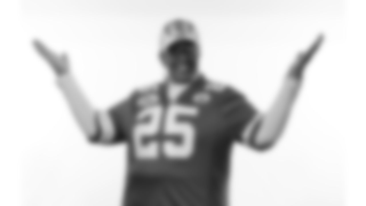 The Kansas City Chiefs 2025 Fan of the Year as photographed on Wednesday October 19, 2025.