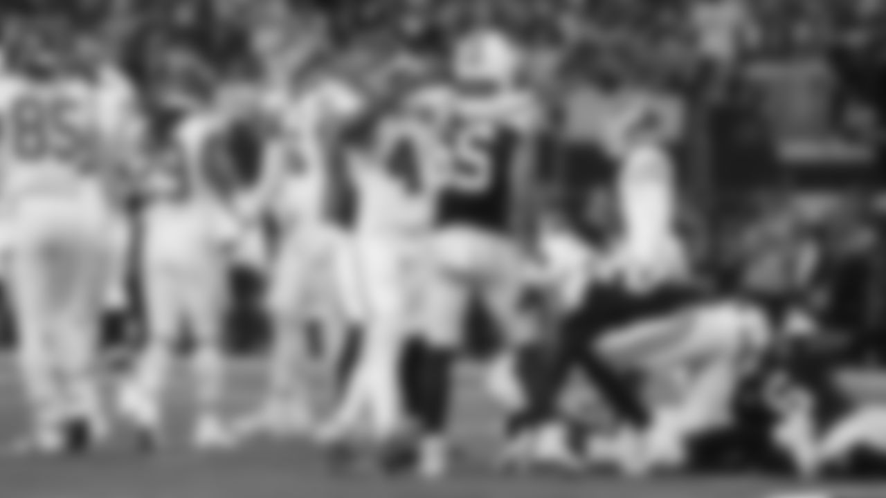 Kansas City Chiefs wide receiver Rashee Rice (4) celebrates after a run during a week 13 NFL football game against the Dallas Cowboys on Thursday, November 27, 2025 in Arlington, TX.