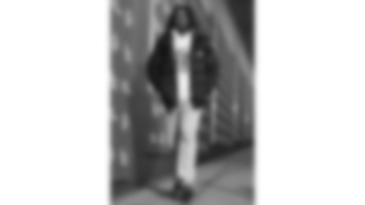 Kansas City Chiefs defensive back Nohl Williams (20) arrives prior to an NFL week 14 matchup against the Houston Texans, Sunday December 7, 2025.