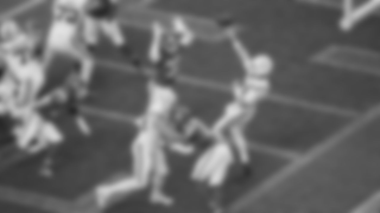 Kansas City Chiefs linebacker Nick Bolton (32) pressures the Indianapolis Colts quarterback Daniel Jones (17) during a week 12 NFL Football game against the Indianapolis Colts on Sunday, November 23, 2025 in Kansas City, MO