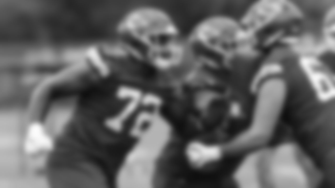 The Kansas City Chiefs during rookie mini camp on Saturday May 4, 2024.