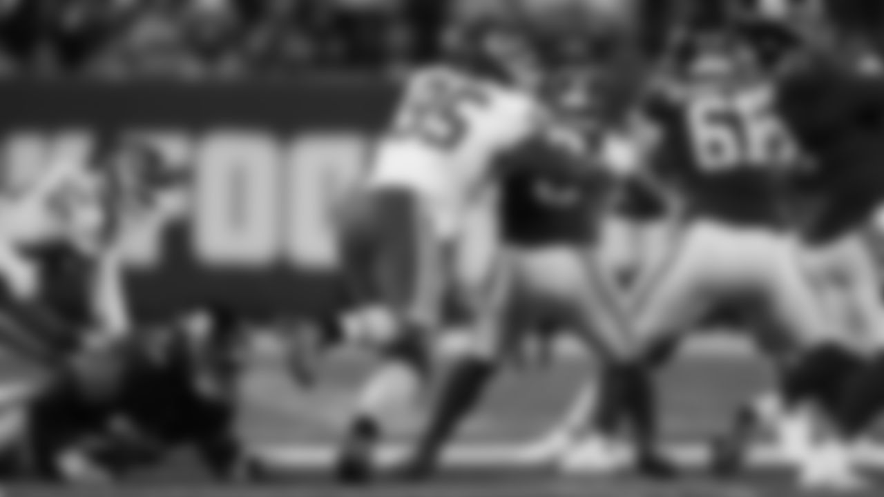 Kansas City Chiefs defensive tackle Chris Jones (95) sacks New York Giants quarterback Russell Wilson (3) during a week 3 NFL Football game against the New York Giants on Sunday, September 21, 2025 at MetLife Stadium in East Rutherford, New Jersey.