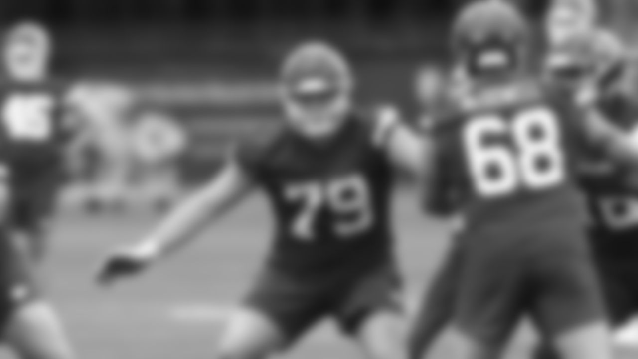 The Kansas City Chiefs during rookie mini camp on Saturday May 4, 2024.