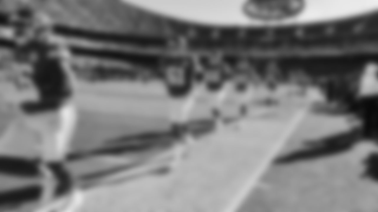 Kansas City Chiefs runs onto the field prior to an NFL week 15 matchup against the Los Angeles Chargers, Sunday December 14, 2025.