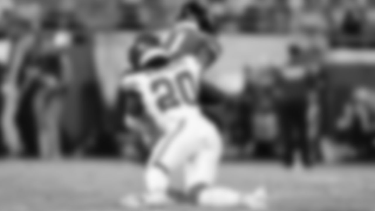 Kansas City Chiefs defensive back Nohl Williams (20) makes a tackle during a week 5 NFL football game against the Jacksonville Jaguars, Monday, October 6, 2025, in Jacksonville, FL.