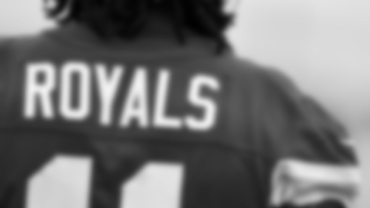 Kansas City Chiefs wide receiver Jalen Royals (11) during phase 3 of OTAs on Thursday, May 29, 2025 in Kansas City, MO.