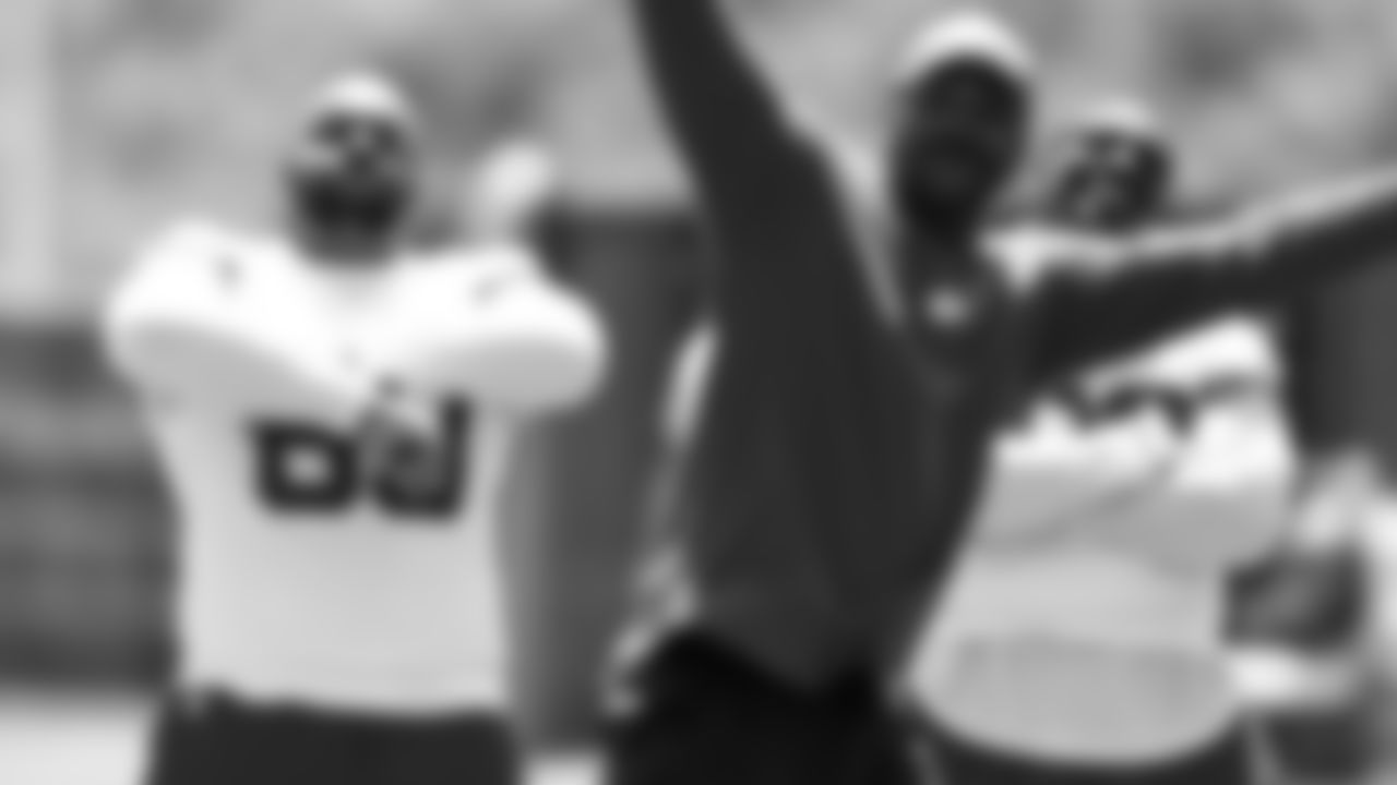 Kansas City Chiefs nose tackle Mike Pennel (69) and defensive end Tershawn Wharton (98) at practice during Phase 3 of OTAs on Friday, June 7, 2024 in Kansas City, Missouri.