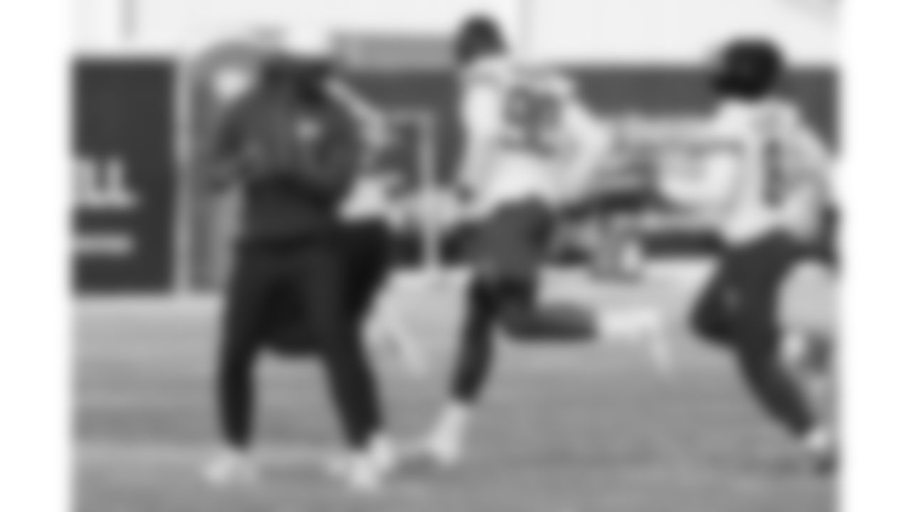 Kansas City Chiefs Outside Linebackers Coach Rod Wilson during a week 17 practice on Tuesday, December 23, 2025 in Kansas City, MO.