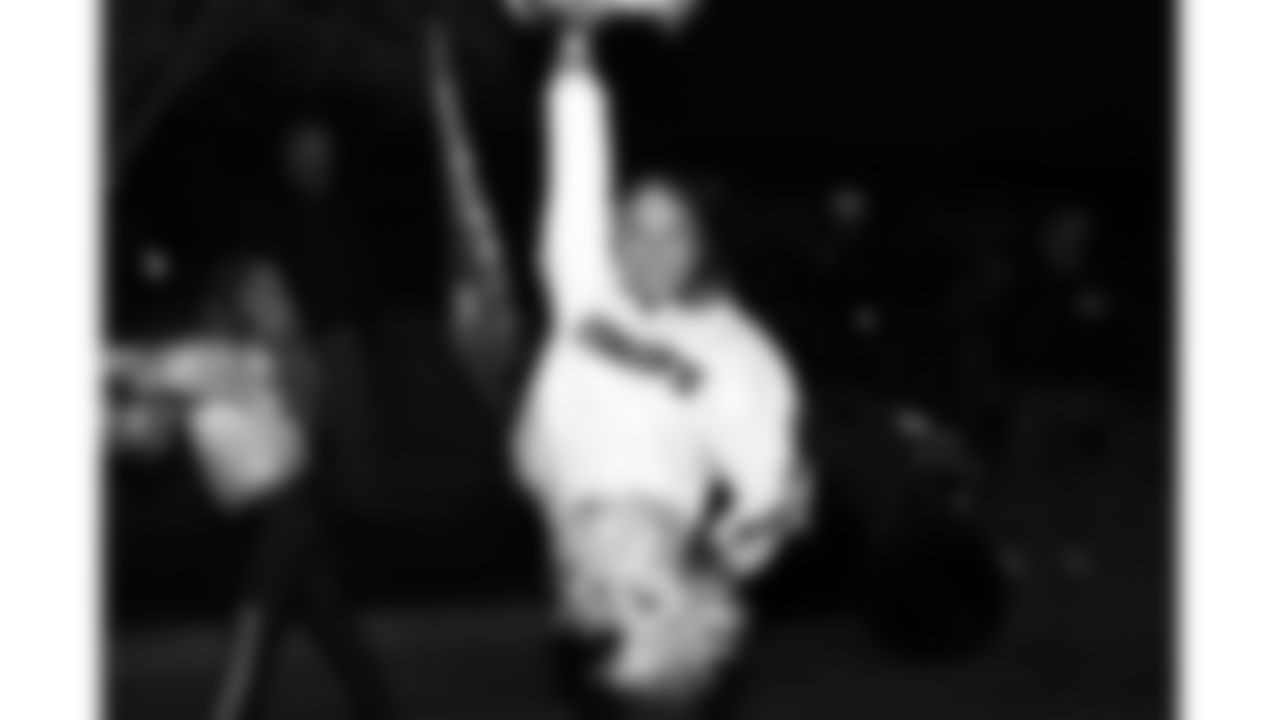 Kansas City Chiefs Cheerleaders at the pregame parade prior to a week 14 NFL Football game against the Houston Texans on Sunday, December 7, 2025 in Kansas City, MO.