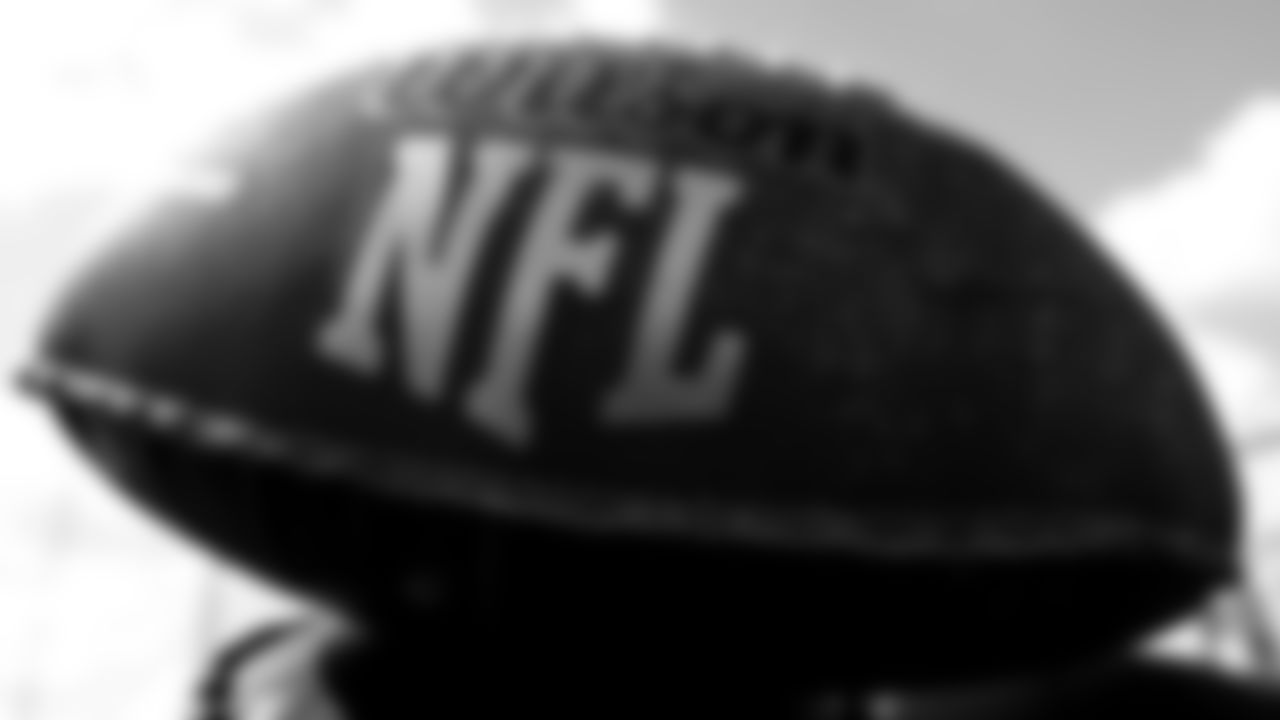 A football during practice on Friday, October 3, 2025 in Kansas City, MO.