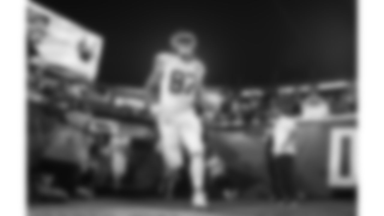 Kansas City Chiefs tight end Travis Kelce (87) taks the field prior to a week 5 NFL football game against the Jacksonville Jaguars, Monday, October 6, 2025, in Jacksonville, FL.