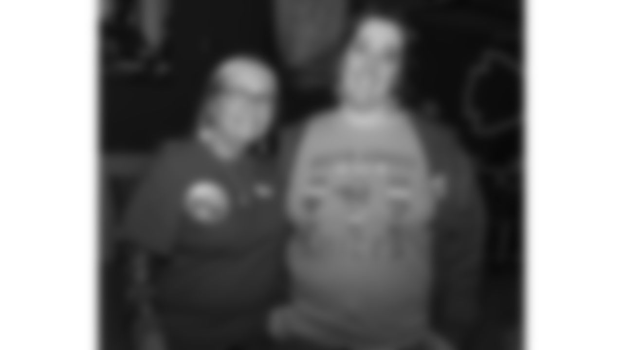 Red Coaters gather at the Kingdom Club to watch the Chiefs take on the Denver Broncos on November 16, 2025.