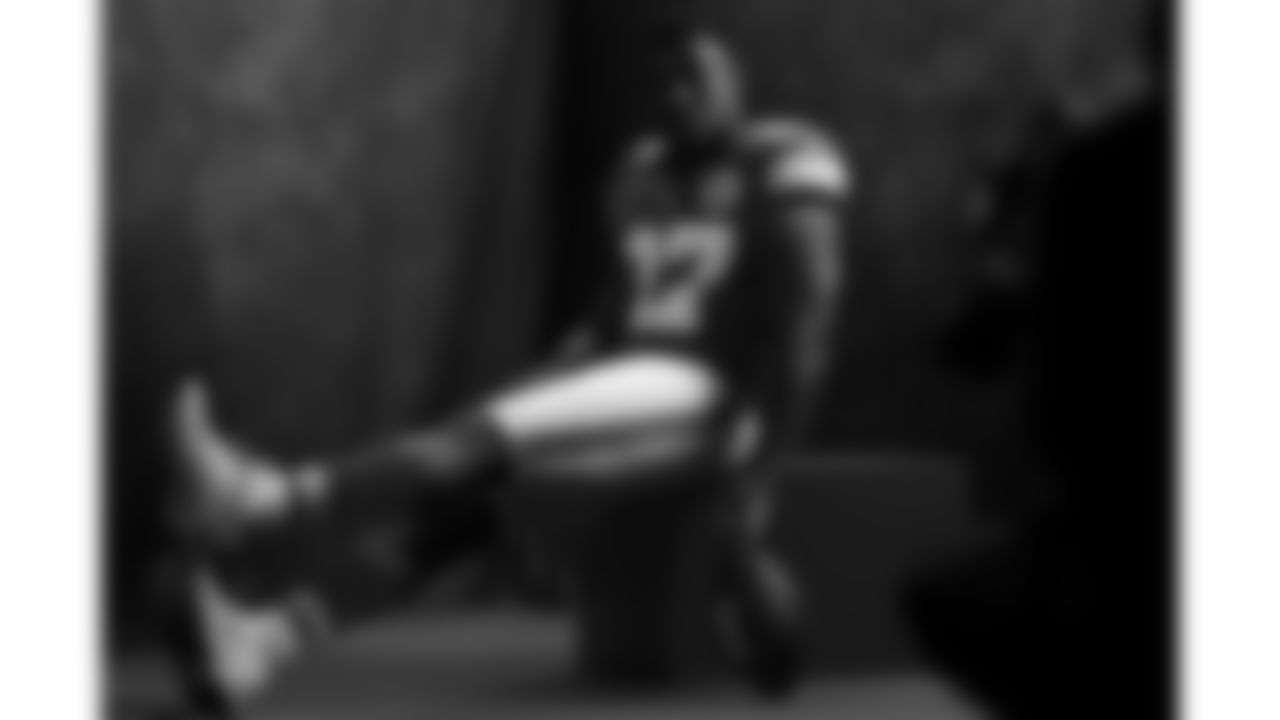 Kansas City Chiefs defensive back Chamarri Conner (27) is photographed during the Kansas City Chiefs production day on June 16, 2025 in Kansas City, MO.
