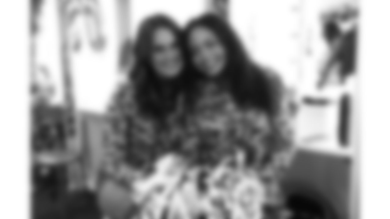 Kansas City Chiefs Cheerleaders before a week 8 NFL football game against the Washington Commanders, Monday, October 27, 2025, in Kansas City, MO.