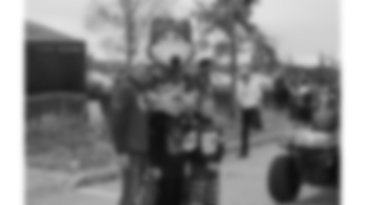 Kc Wolf before a week 12 NFL football game against the Indianapolis Colts, Sunday, November 23, 2025 in Kansas City, MO.