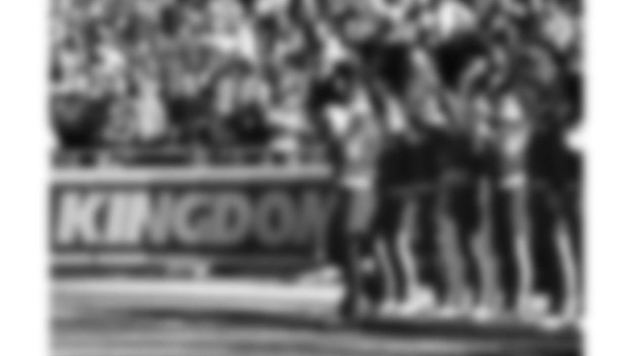 The Kansas City Chiefs Cheerleaders announce Sadie as their 2026 Pro Bowl Cheerleader on the field during a week 15 NFL Football game against the Los Angeles Chargers on Sunday, December 14, 2025 in Kansas City, MO.