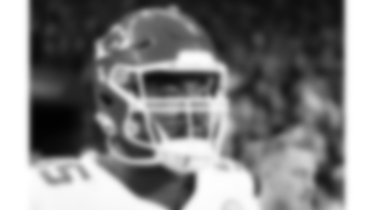 Kansas City Chiefs defensive tackle Chris Jones (95) takes to the field prior to a week 1 NFL football game against the Los Angeles Chargers at Arena Corinthians in São Paulo, Brazil on September 5, 2025.