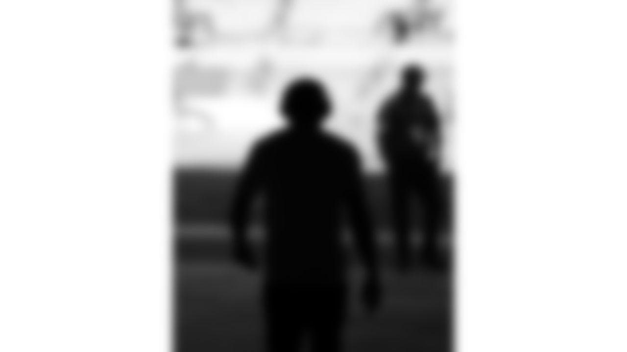 A Kansas City Chiefs player enters the field prior to a week 11 NFL Football game against the Denver Broncos on Sunday, November 16, 2025 in Denver, Colorado.