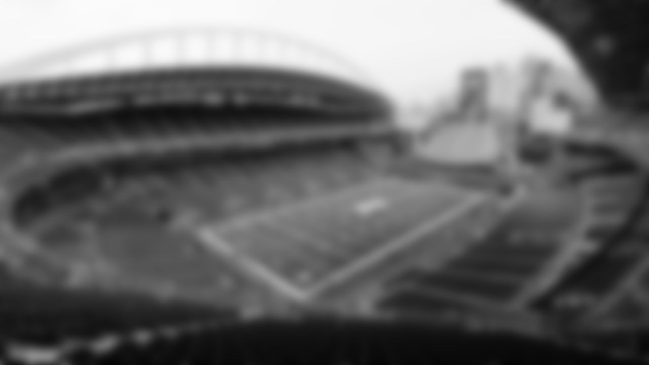 A general view of Lumen Field prior to a preseason week 2 NFL football game against the Seattle Seahawks, Friday, August 15, 2025 in Seattle, WA.