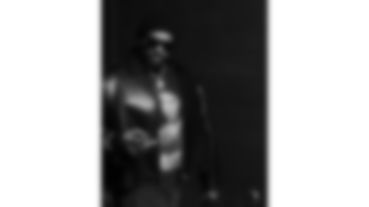 Kansas City Chiefs nose tackle Mike Pennel (69) arrives prior to an NFL week 17 matchup against the Denver Broncos, Thursday, December 25, 2025.