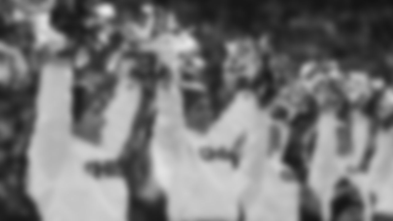 Kansas City Chiefs Cheerleaders on the field prior to a week 15 NFL Football game against the Los Angeles Chargers on Sunday, December 14, 2025 in Kansas City, MO.