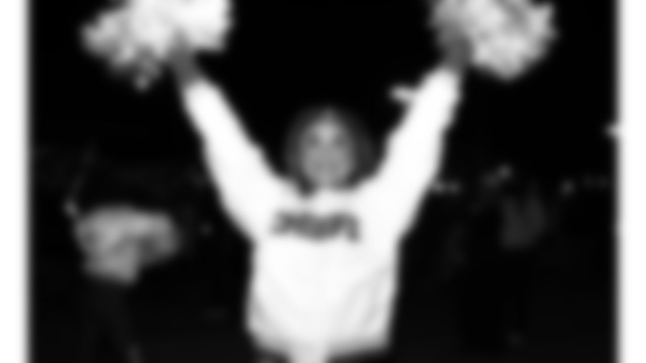 Kansas City Chiefs Cheerleaders at the pregame parade prior to a week 14 NFL Football game against the Houston Texans on Sunday, December 7, 2025 in Kansas City, MO.