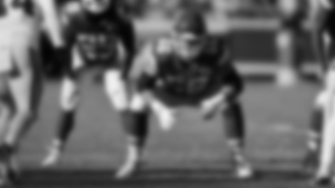 Kansas City Chiefs offensive lineman Michael Caliendo (66) in position during a week 12 NFL Football game against the Indianapolis Colts on Sunday, November 23, 2025 in Kansas City, MO