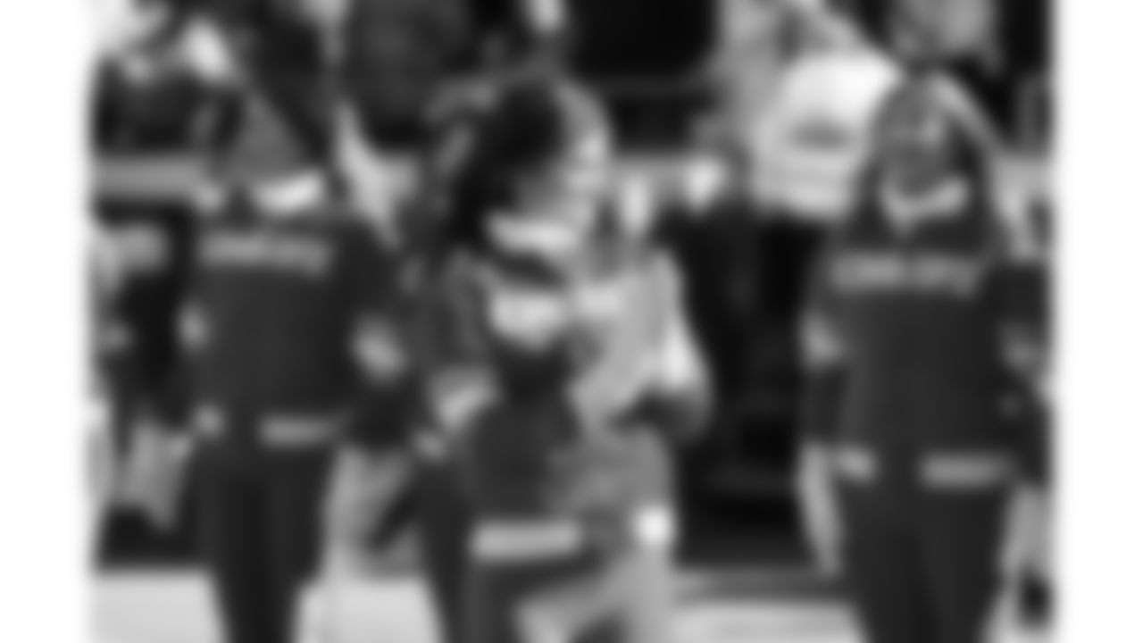 The Kansas City Chiefs Cheerleaders announce Sadie as their 2026 Pro Bowl Cheerleader on the field during a week 15 NFL Football game against the Los Angeles Chargers on Sunday, December 14, 2025 in Kansas City, MO.