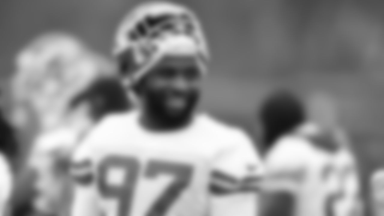 Kansas City Chiefs defensive end Felix Anudike-Uzomah (97) during in-season practice on Thursday, November 30, 2023 in Kansas City, MO.
