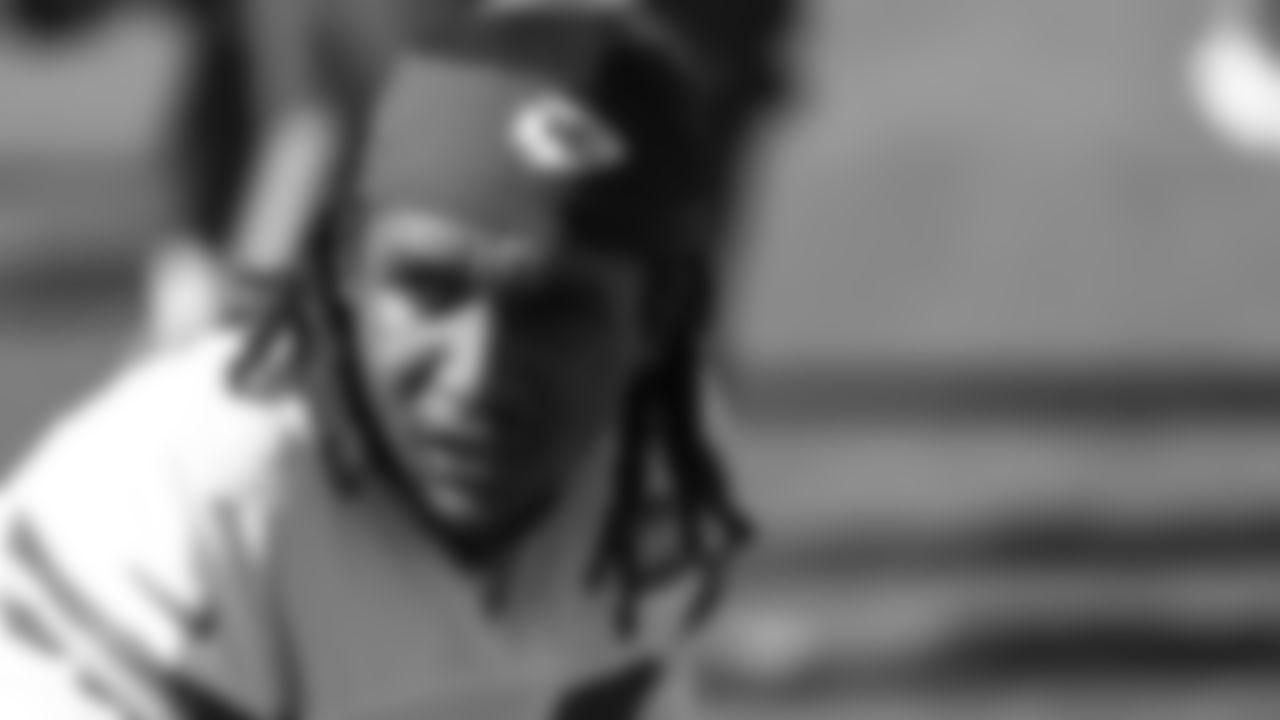 Kansas City Chiefs defensive back Nohl Williams (20) during practice on Thursday, October 16, 2025 in Kansas City, MO.