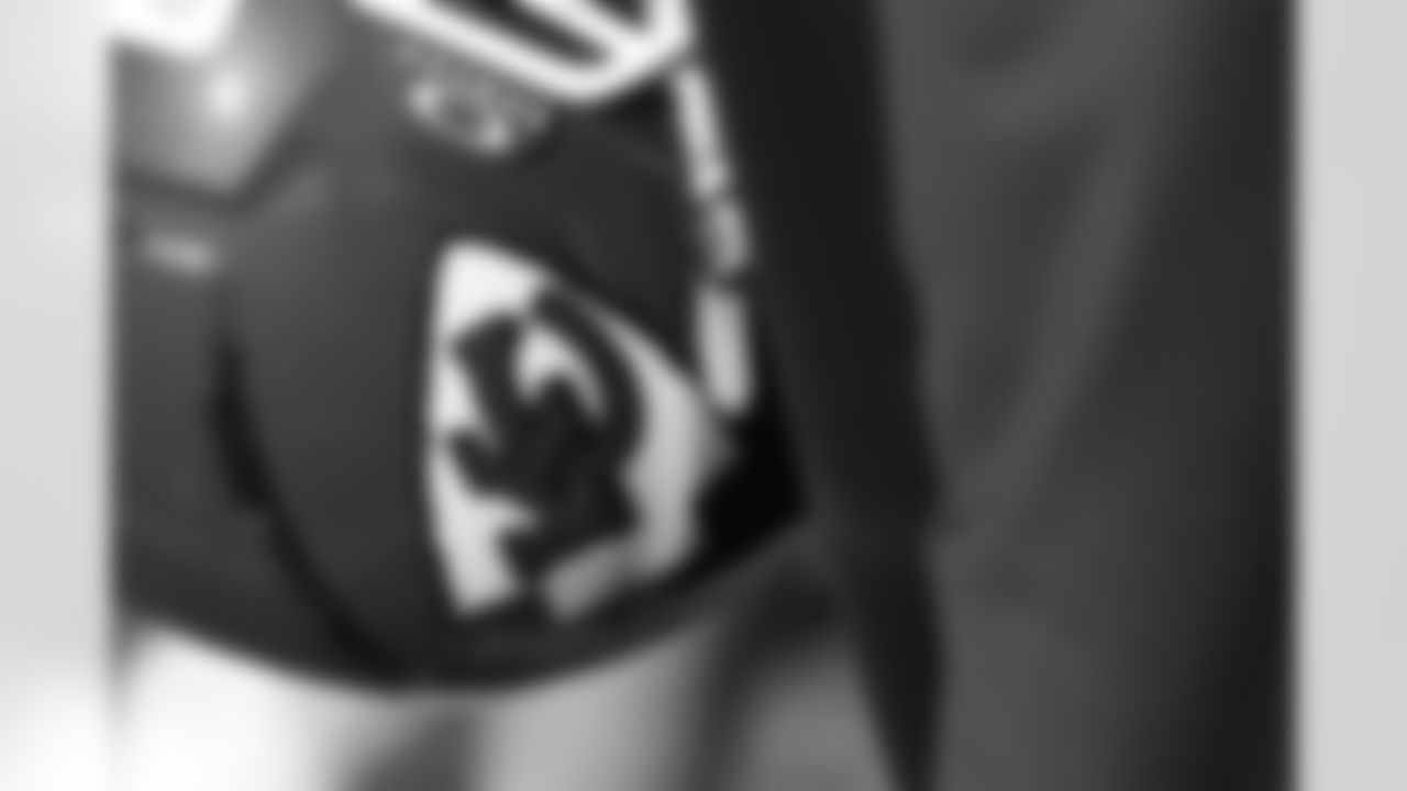 A helmet during practice on Wednesday, November 12, 2025 in Kansas City, MO.